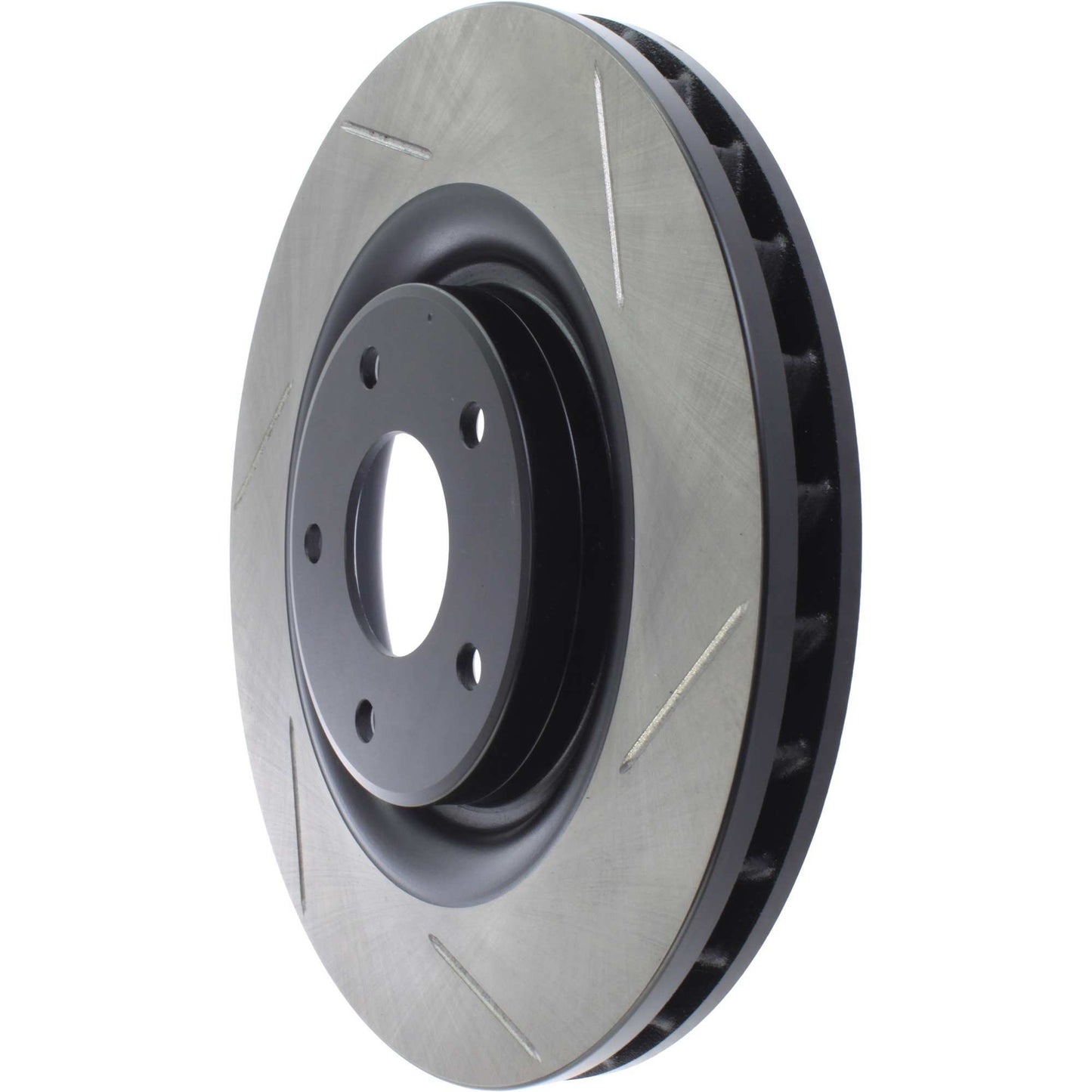 StopTech Sport Slotted Brake Rotor; Front Left