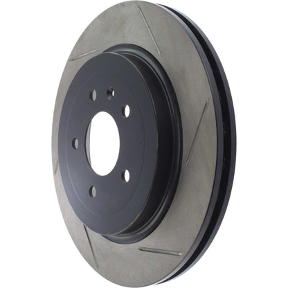 StopTech Sport Slotted Brake Rotor; Rear Left