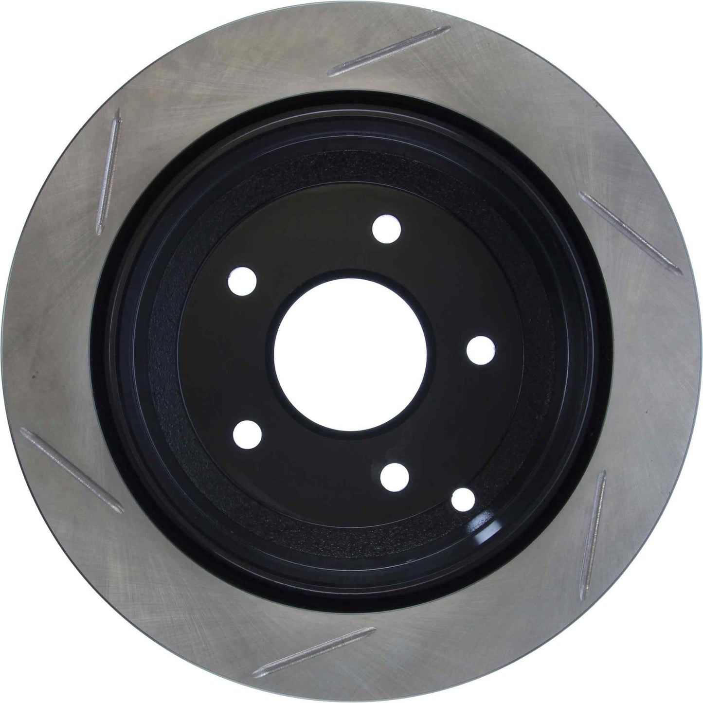 StopTech Sport Slotted Brake Rotor; Rear Left