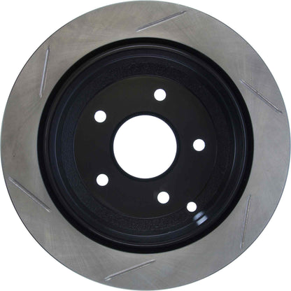 StopTech Sport Slotted Brake Rotor; Rear Left