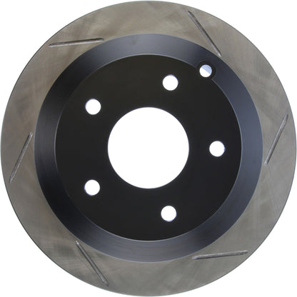 StopTech Sport Slotted Brake Rotor; Rear Left