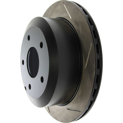 StopTech Sport Slotted Brake Rotor; Rear Left