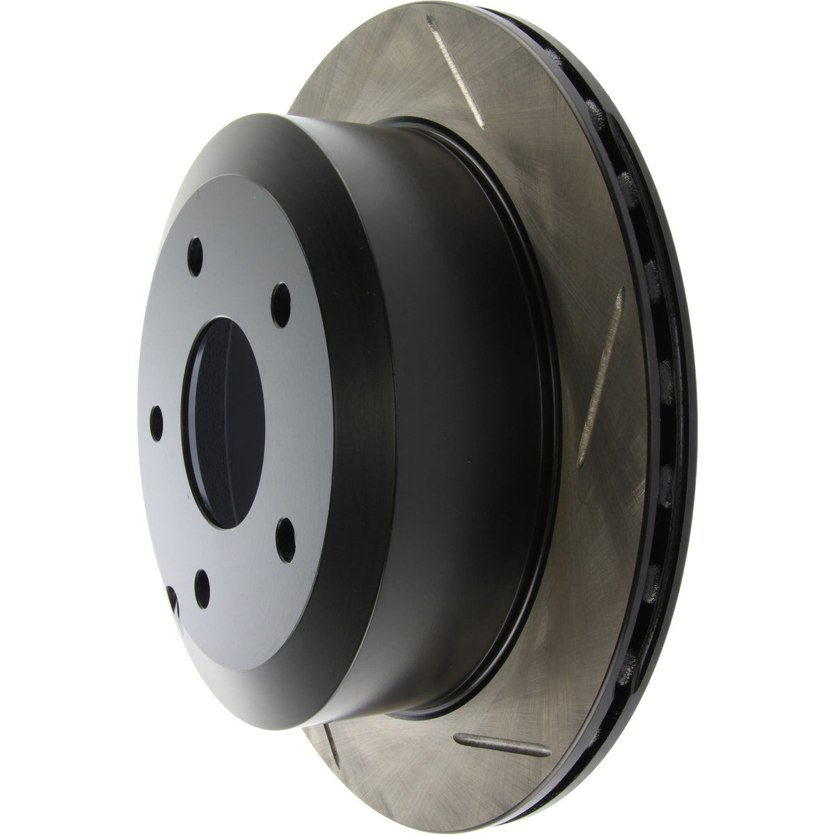 StopTech Sport Slotted Brake Rotor; Rear Left