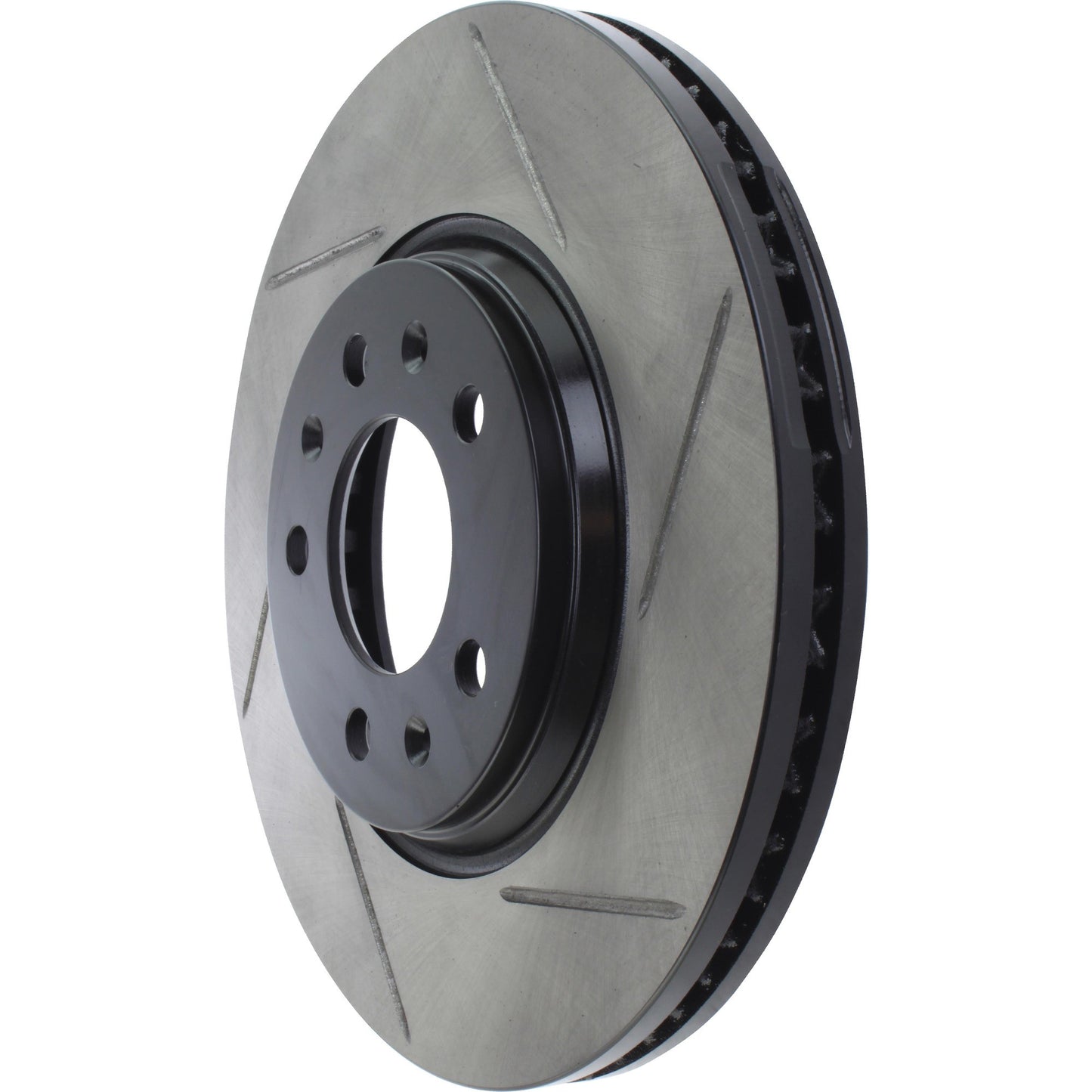 StopTech Sport Slotted Brake Rotor; Front Left
