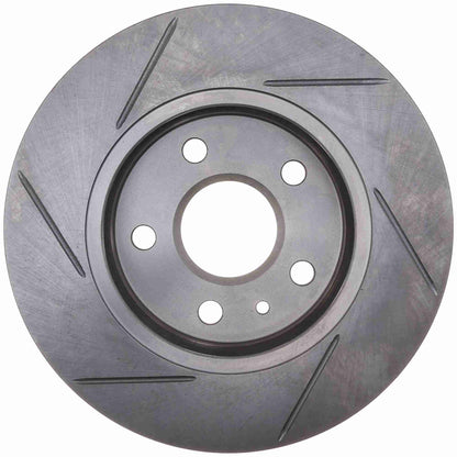 StopTech Sport Slotted Brake Rotor; Front Left