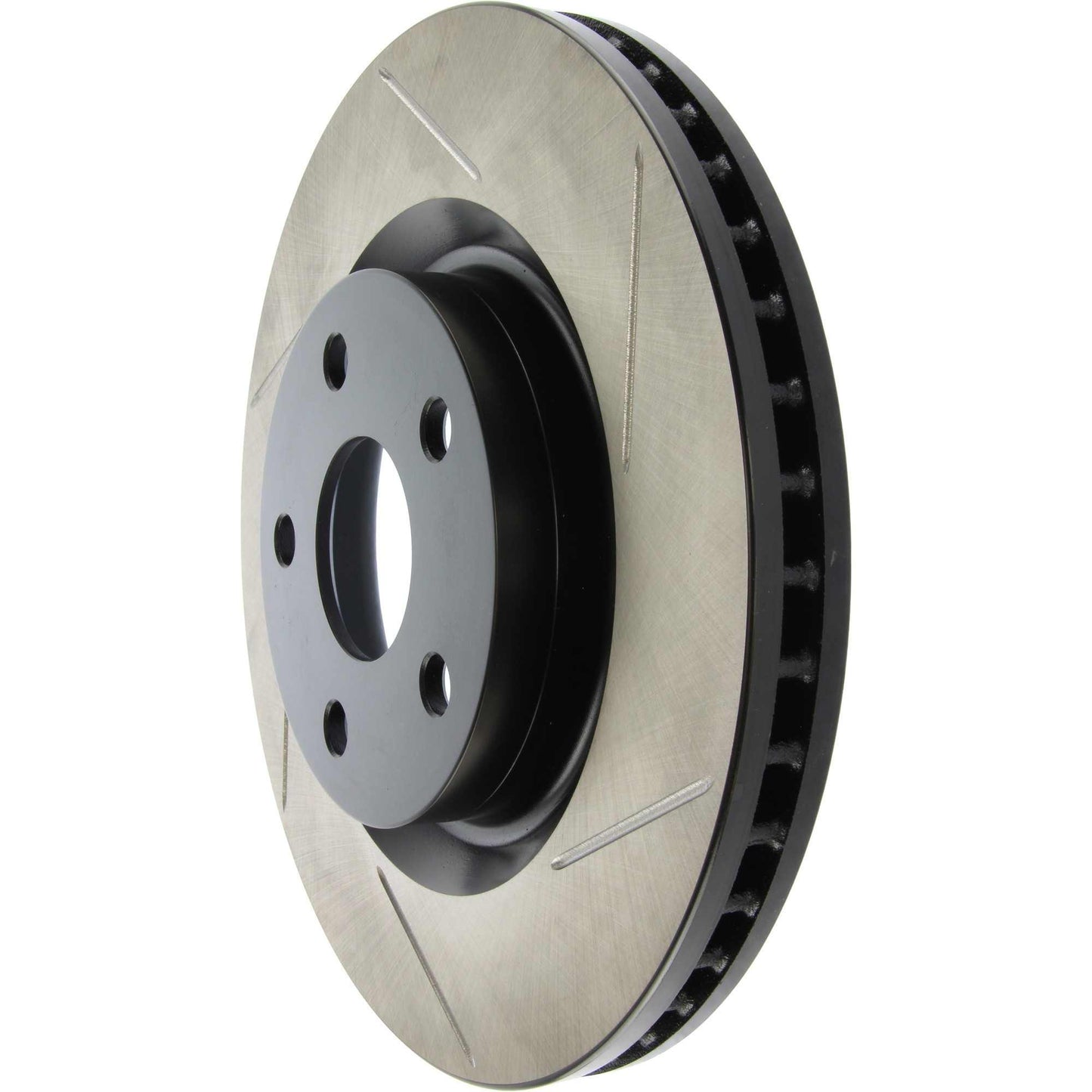 StopTech Sport Slotted Brake Rotor; Front Left