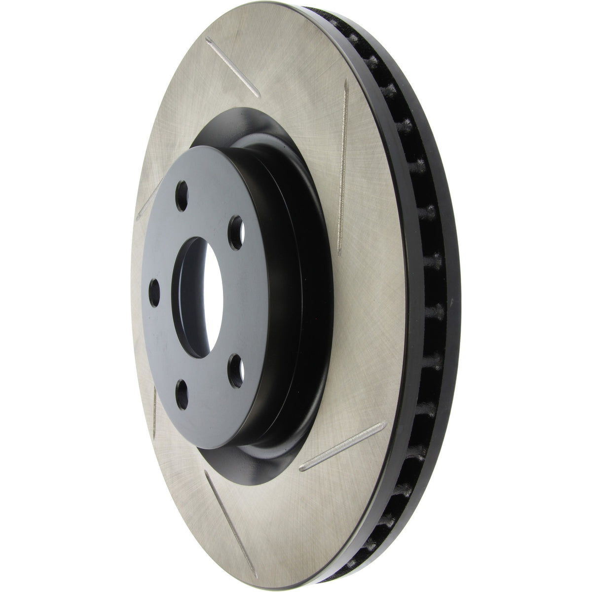 StopTech Sport Slotted Brake Rotor; Front Left