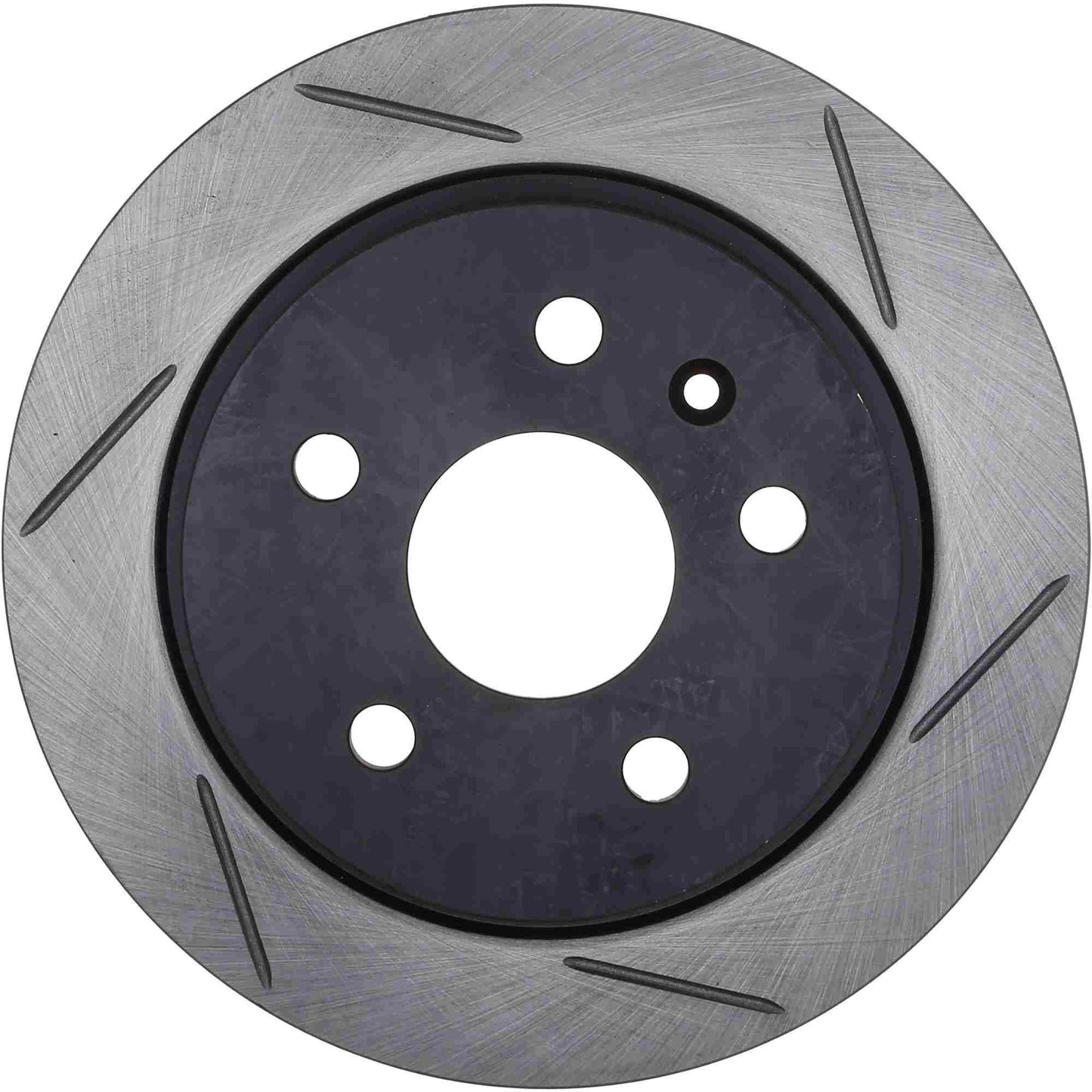 StopTech Sport Slotted Brake Rotor; Rear Left