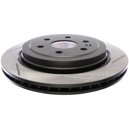 StopTech Sport Slotted Brake Rotor; Rear Left