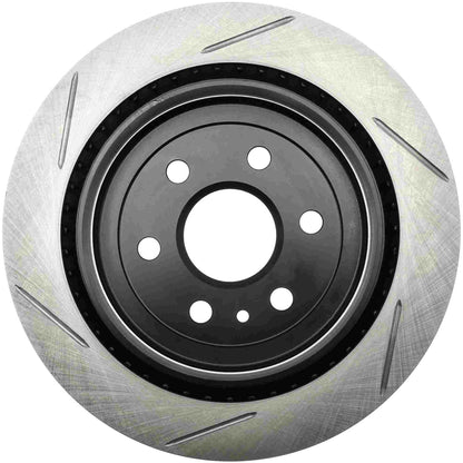 StopTech Sport Slotted Brake Rotor; Rear Left