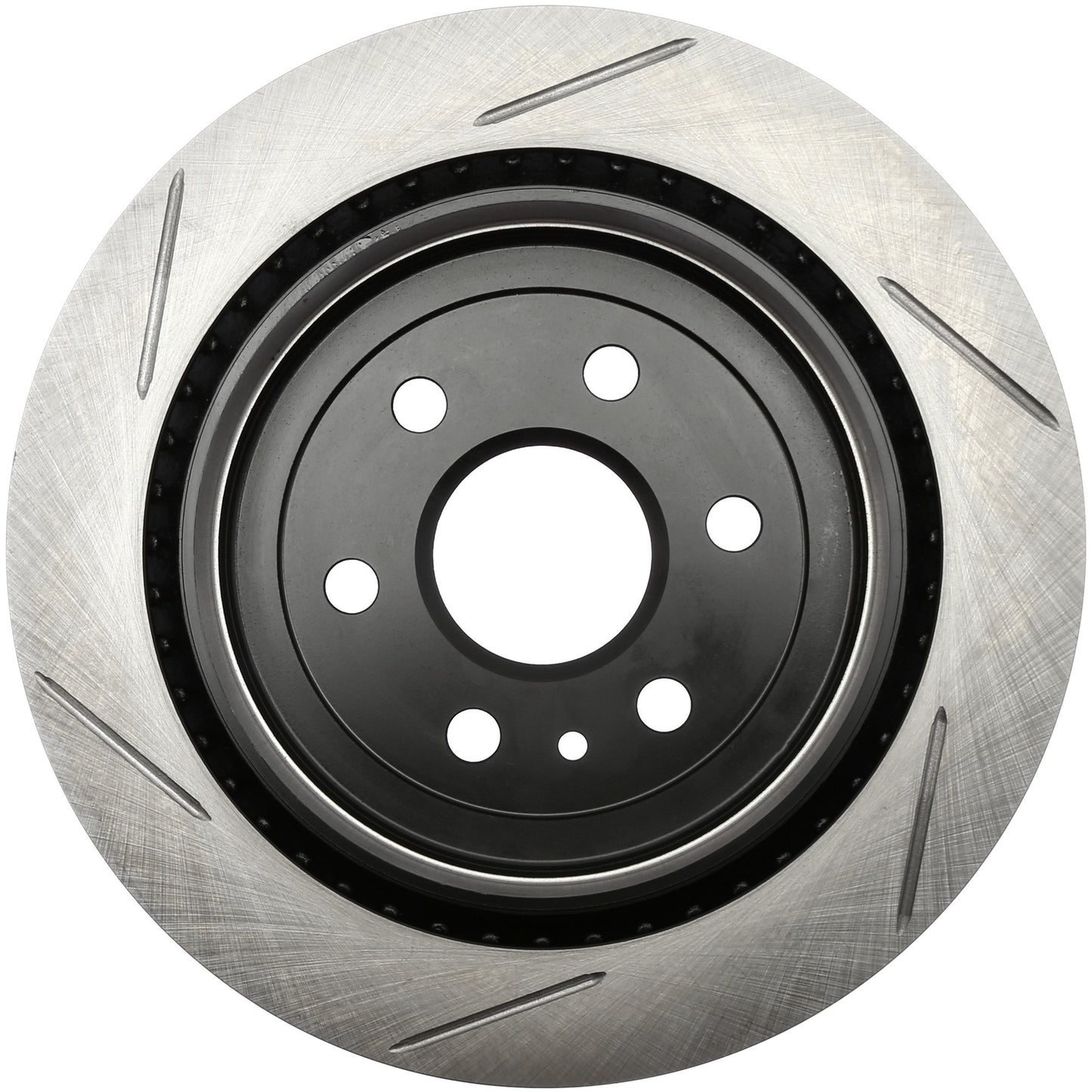 StopTech Sport Slotted Brake Rotor; Rear Left