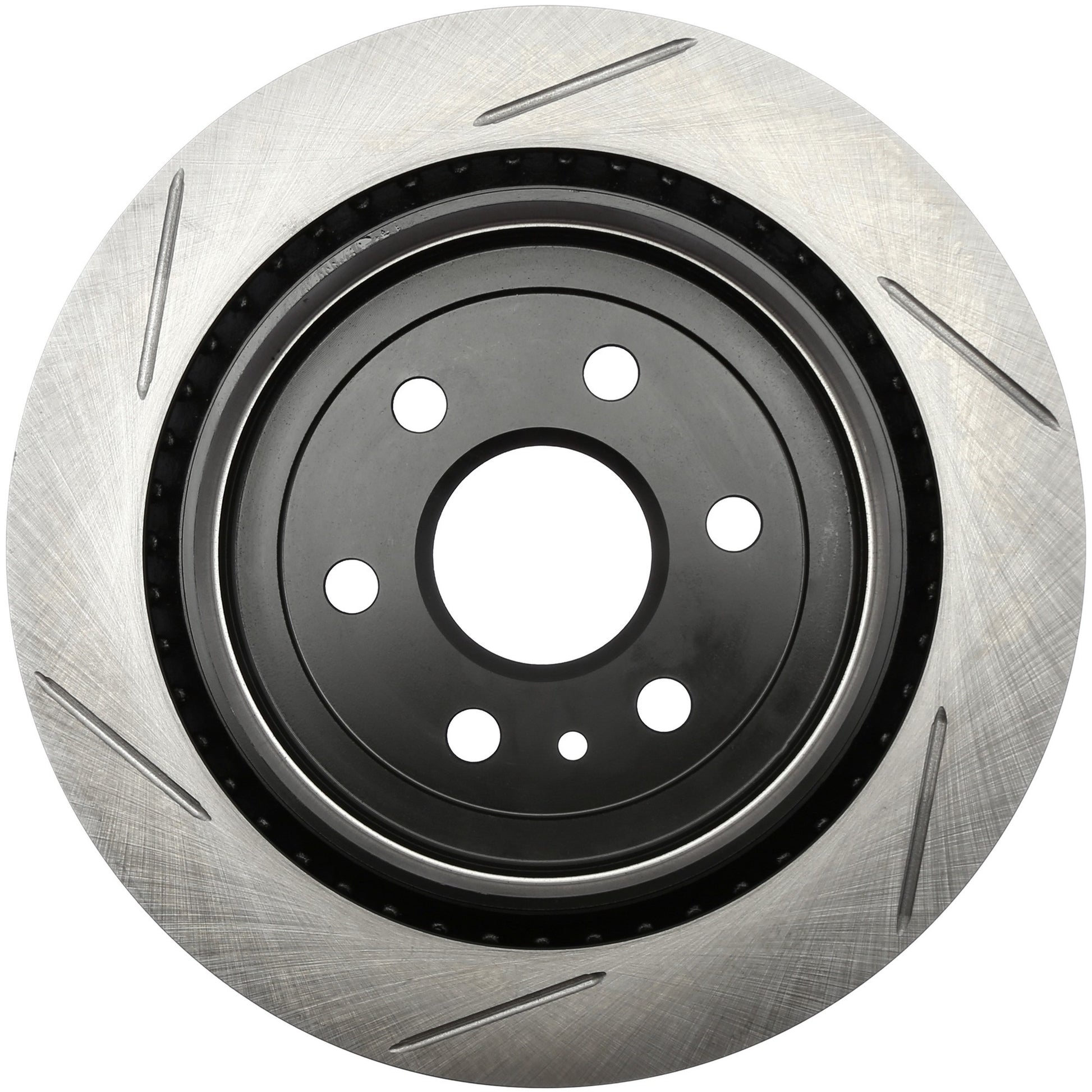 StopTech Sport Slotted Brake Rotor; Rear Left