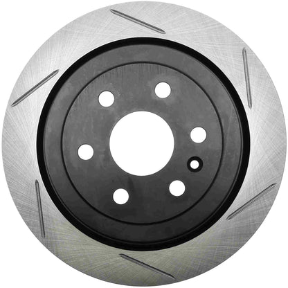 StopTech Sport Slotted Brake Rotor; Rear Left