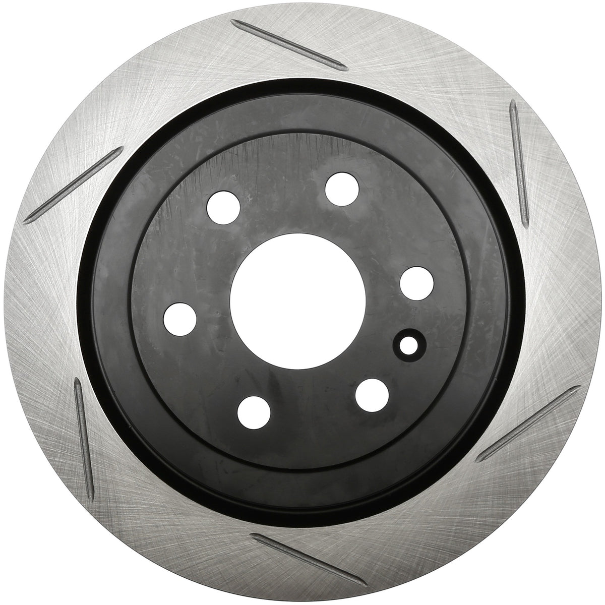 StopTech Sport Slotted Brake Rotor; Rear Left