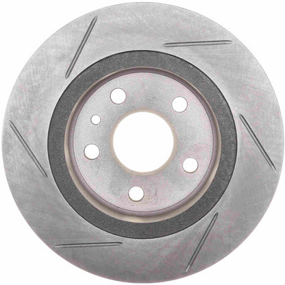 StopTech Sport Slotted Brake Rotor; Rear Left