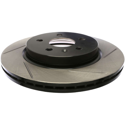StopTech Sport Slotted Brake Rotor; Rear Left