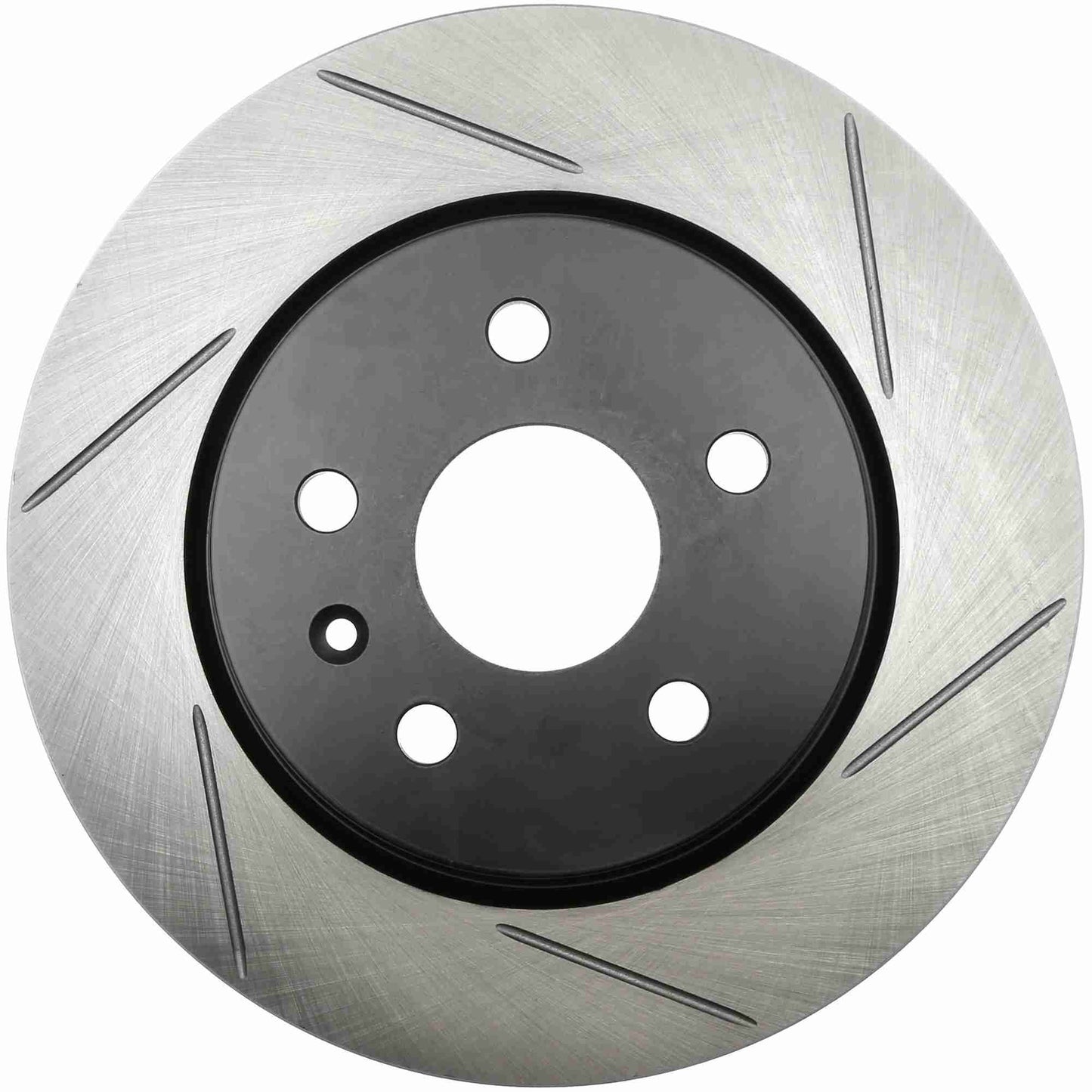 StopTech Sport Slotted Brake Rotor; Rear Left