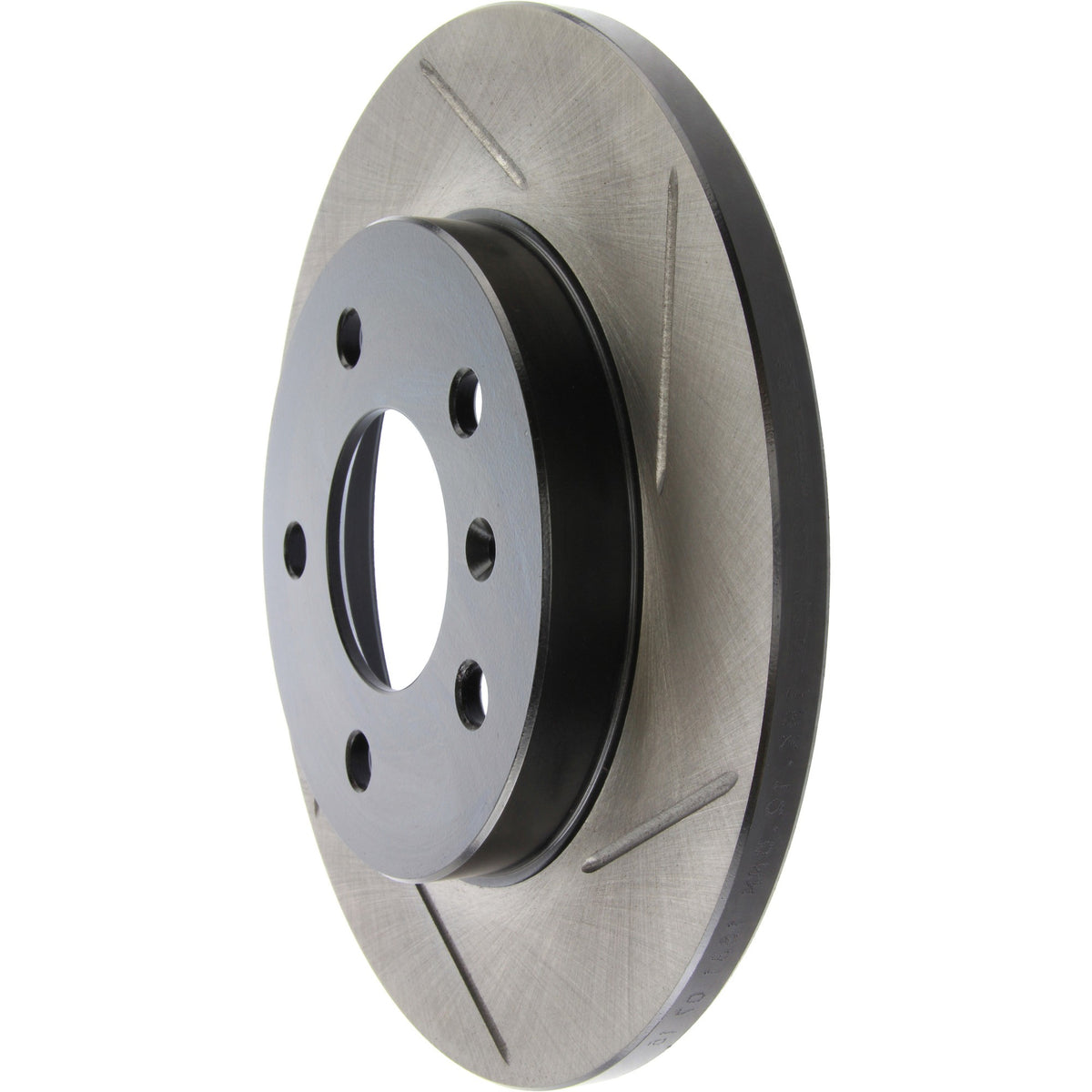 StopTech Sport Slotted Brake Rotor; Rear Left