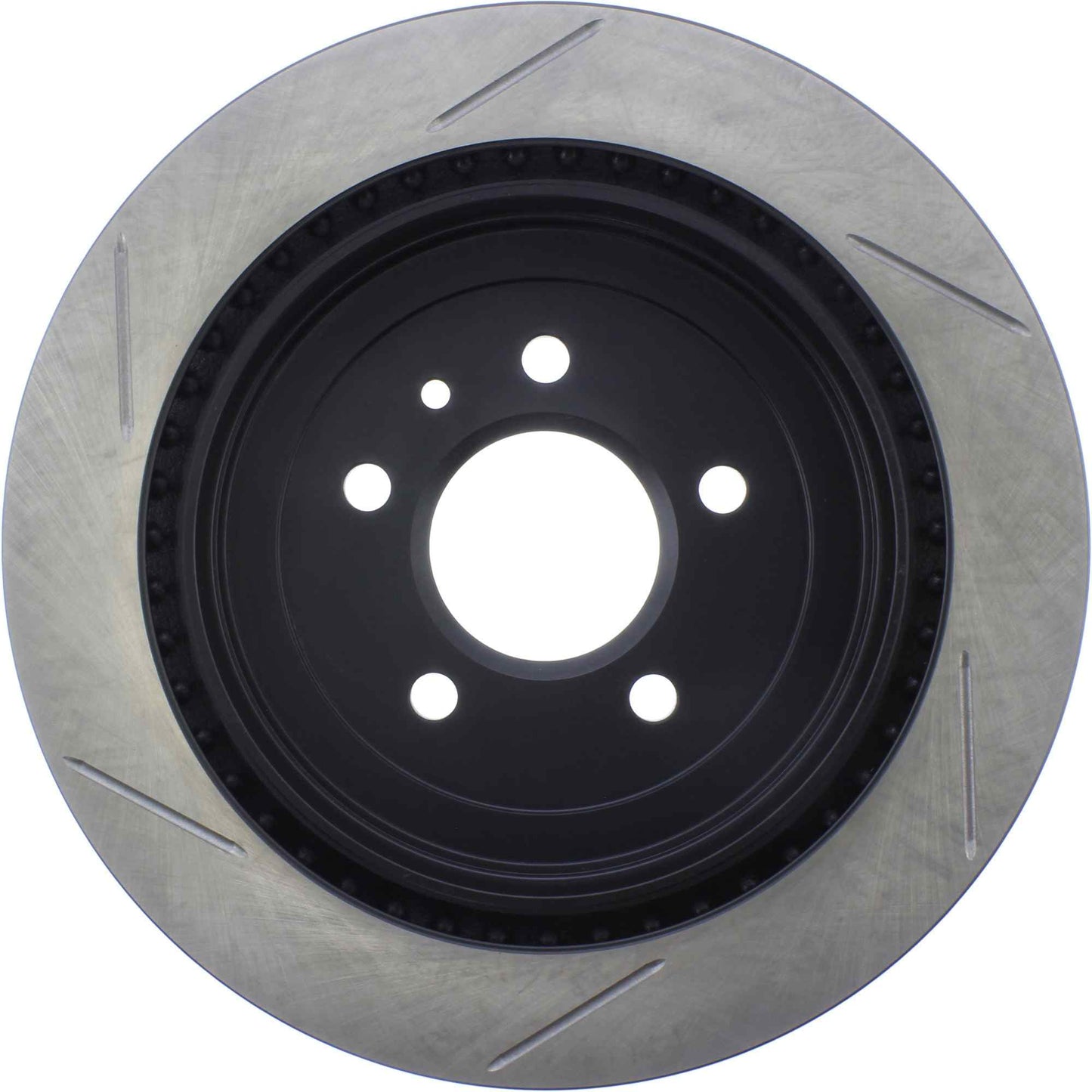 StopTech Sport Slotted Brake Rotor; Rear Left