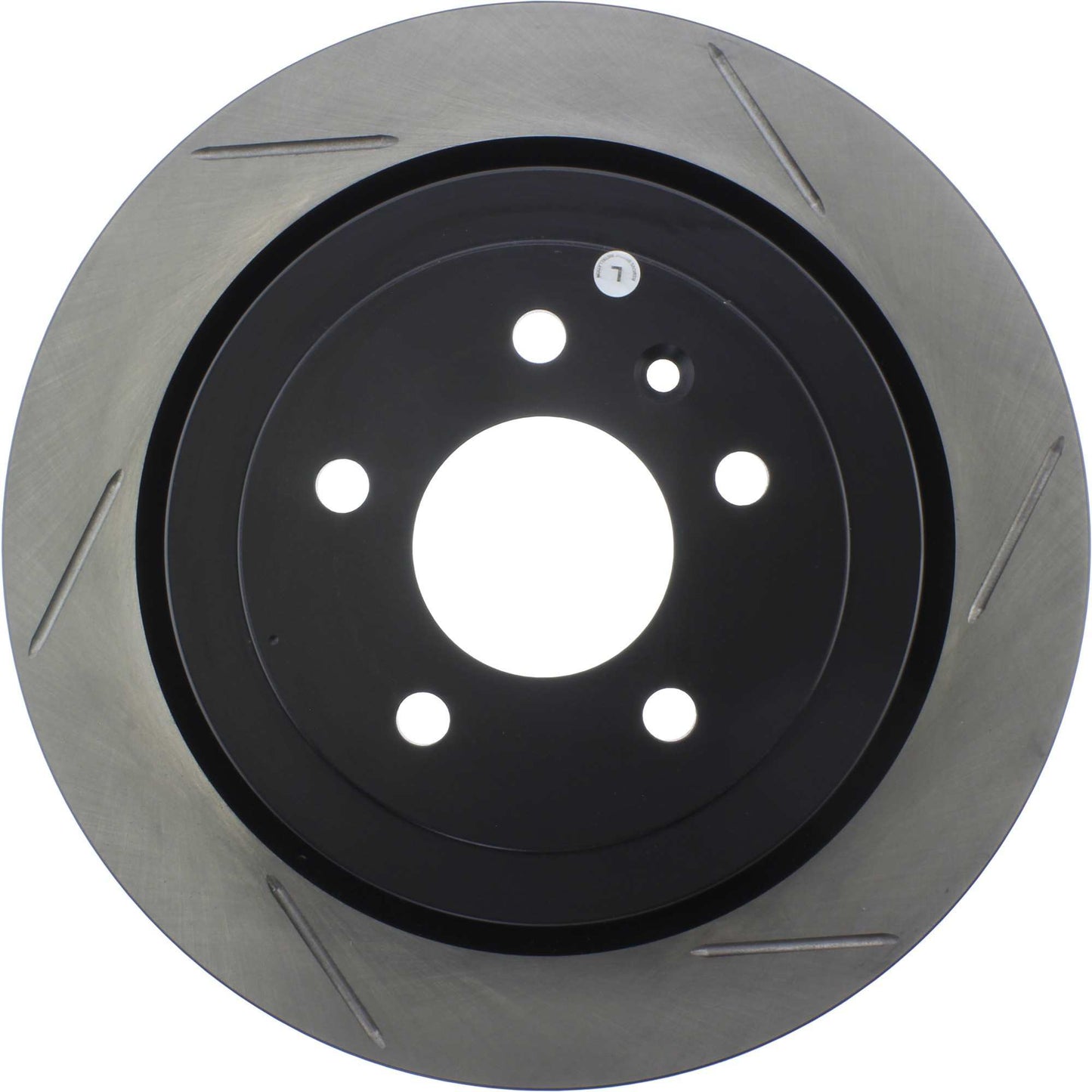 StopTech Sport Slotted Brake Rotor; Rear Left