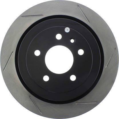 StopTech Sport Slotted Brake Rotor; Rear Left