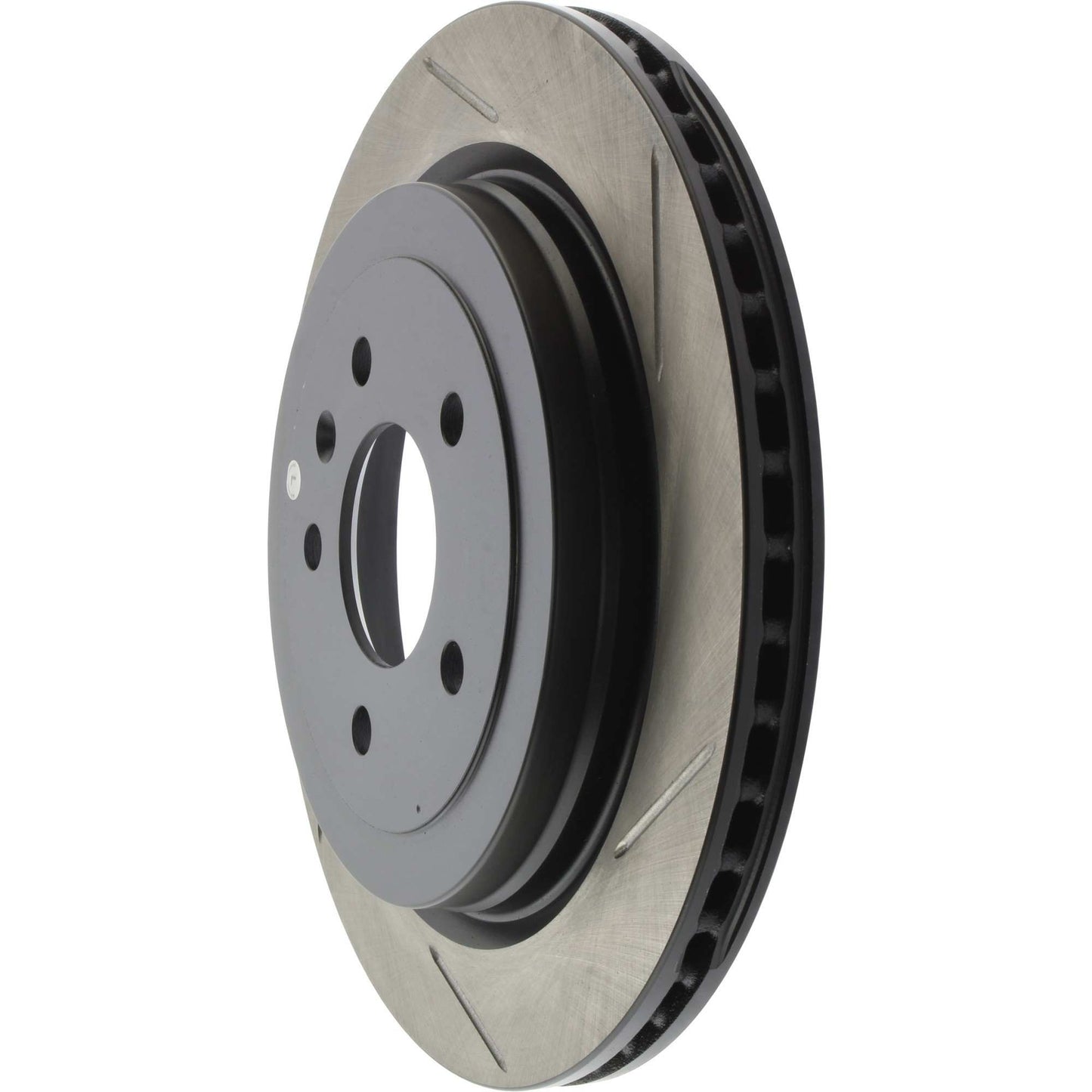 StopTech Sport Slotted Brake Rotor; Rear Left