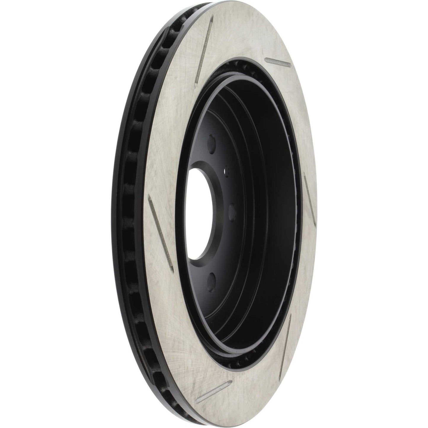 StopTech Sport Slotted Brake Rotor; Rear Left