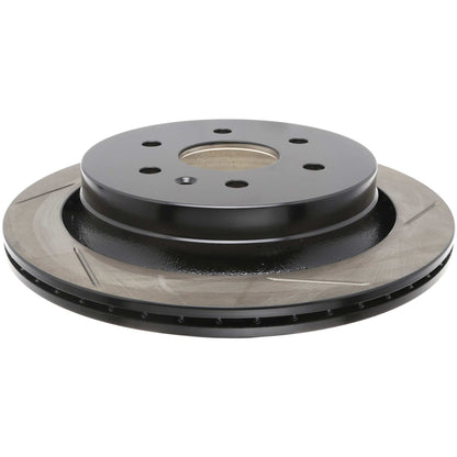 StopTech Sport Slotted Brake Rotor; Rear Left