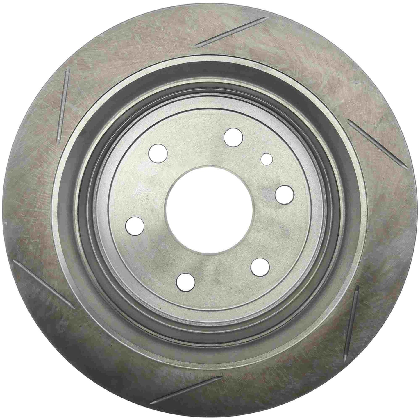 StopTech Sport Slotted Brake Rotor; Rear Left