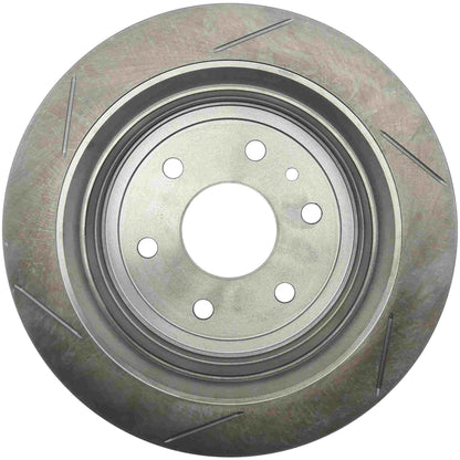 StopTech Sport Slotted Brake Rotor; Rear Left