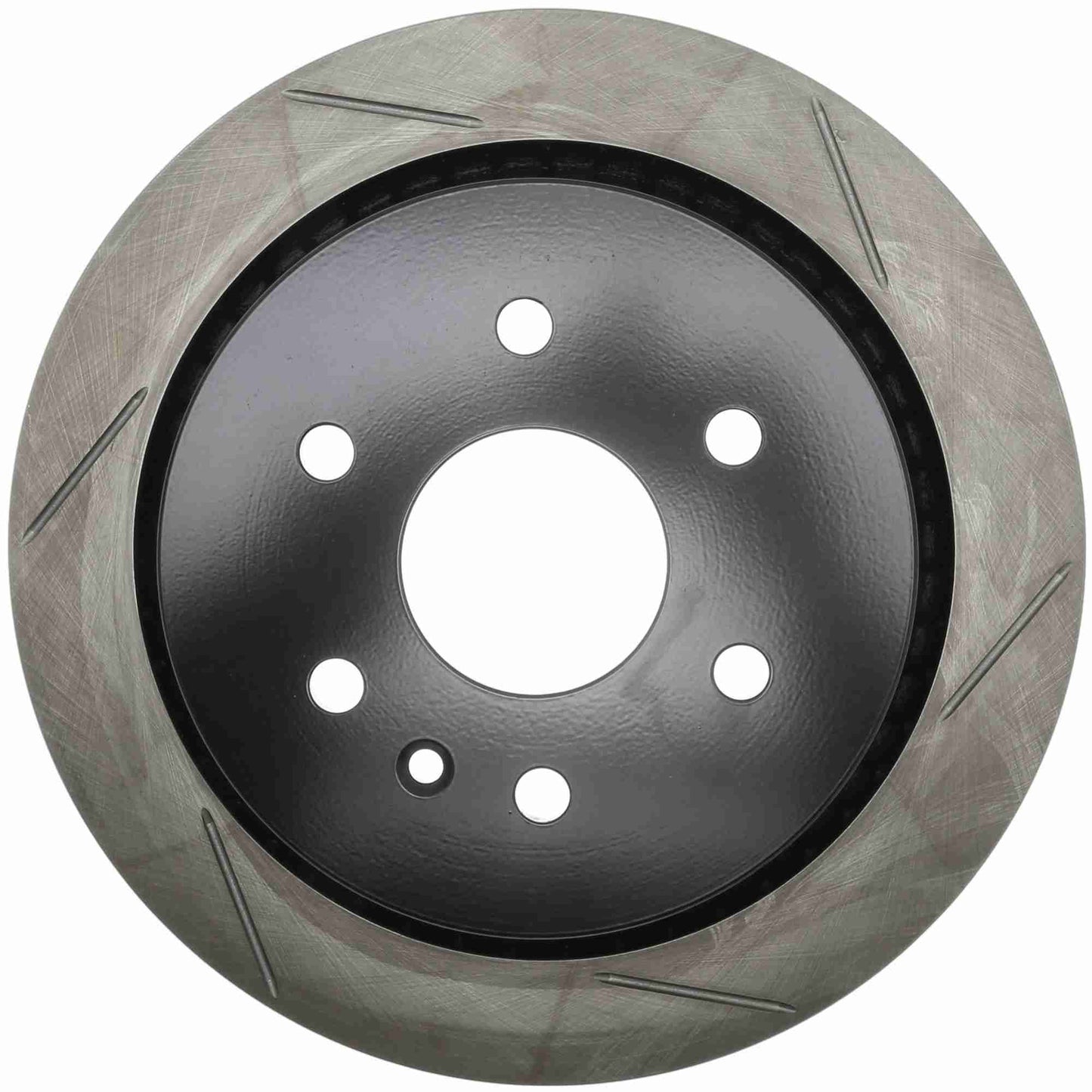 StopTech Sport Slotted Brake Rotor; Rear Left
