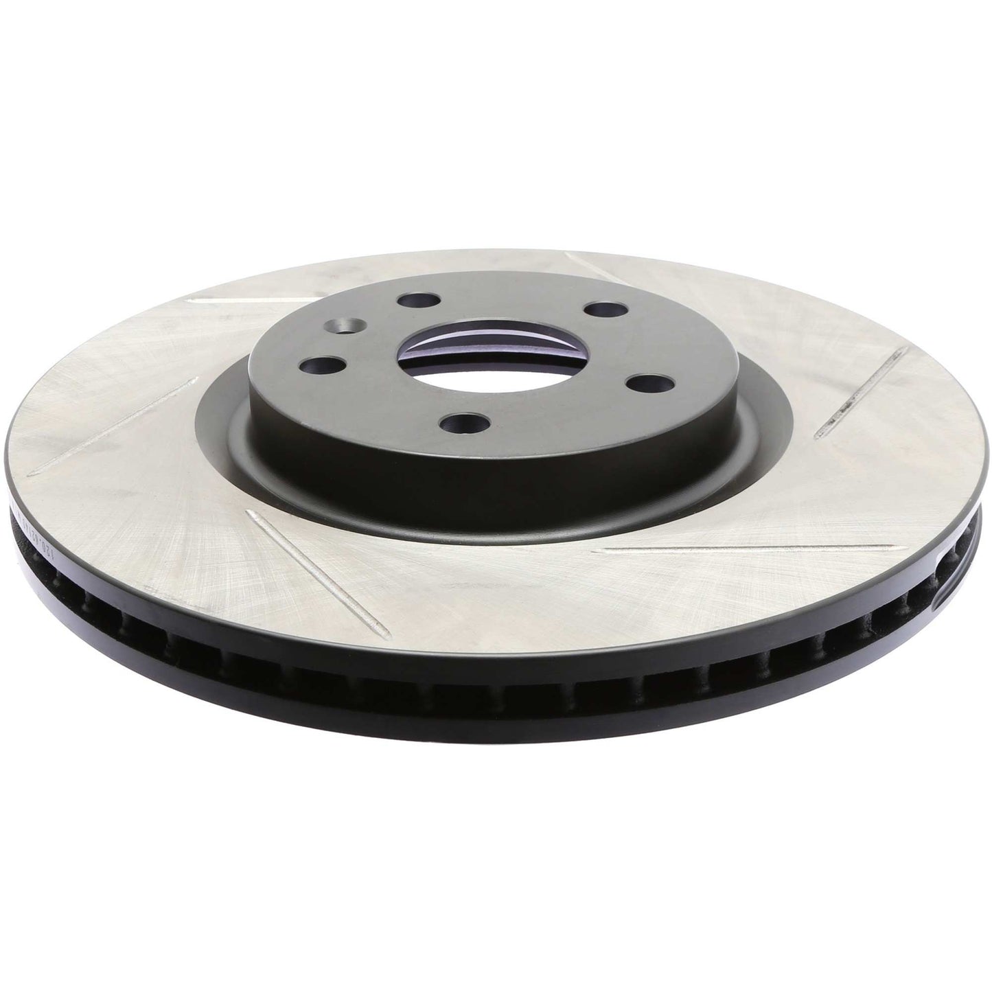 StopTech Sport Slotted Brake Rotor; Front Left