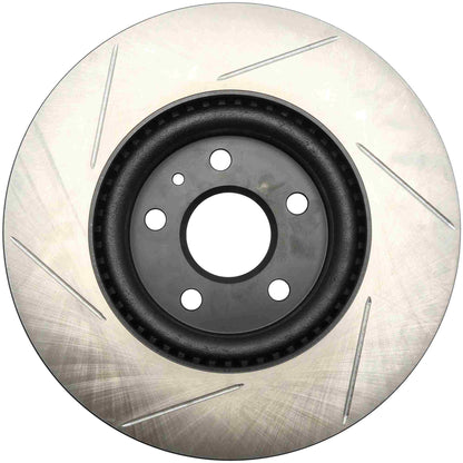 StopTech Sport Slotted Brake Rotor; Front Left