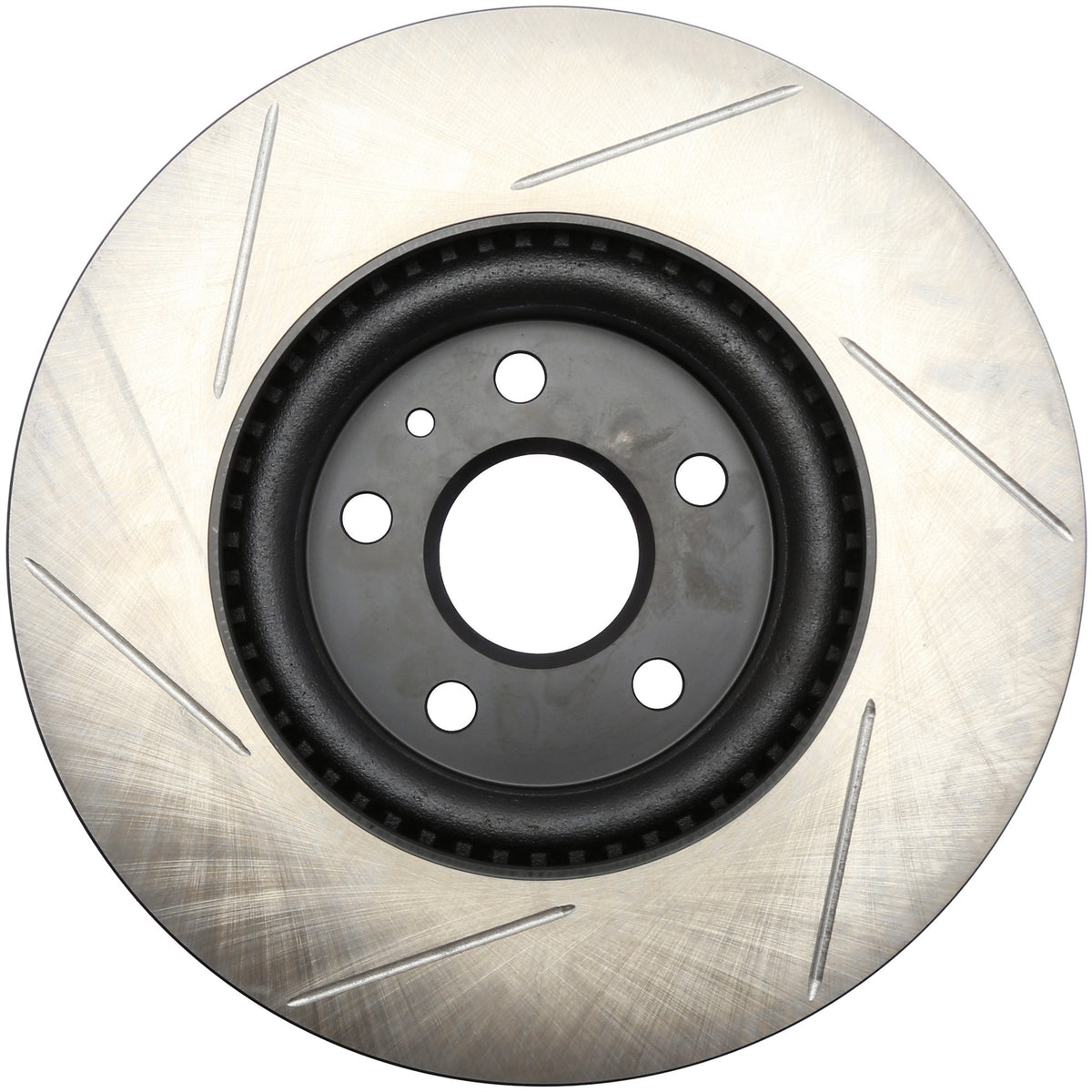 StopTech Sport Slotted Brake Rotor; Front Left