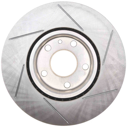 StopTech Sport Slotted Brake Rotor; Front Right