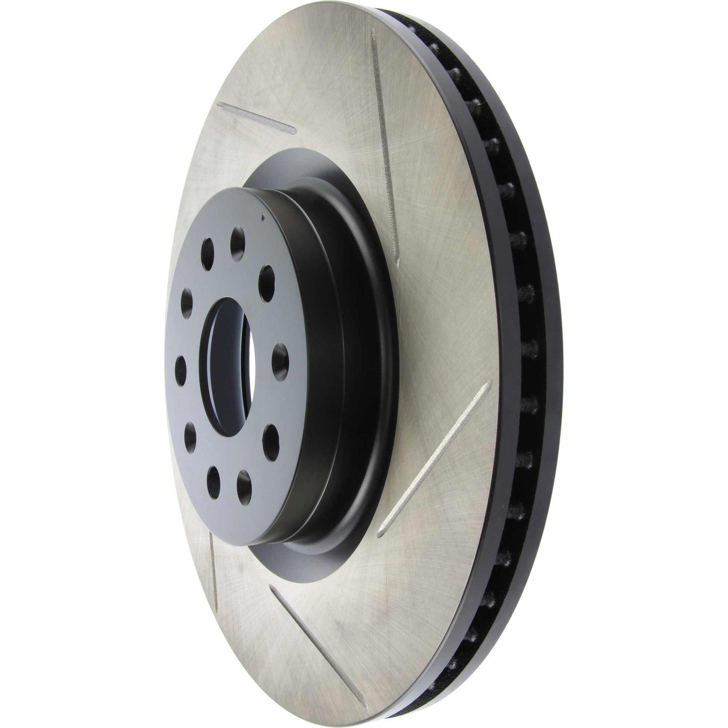 StopTech Cryo Sport Slot 14-20 Cadillac CT6/CTS Slotted Front Left Rotor 126.62150CSL