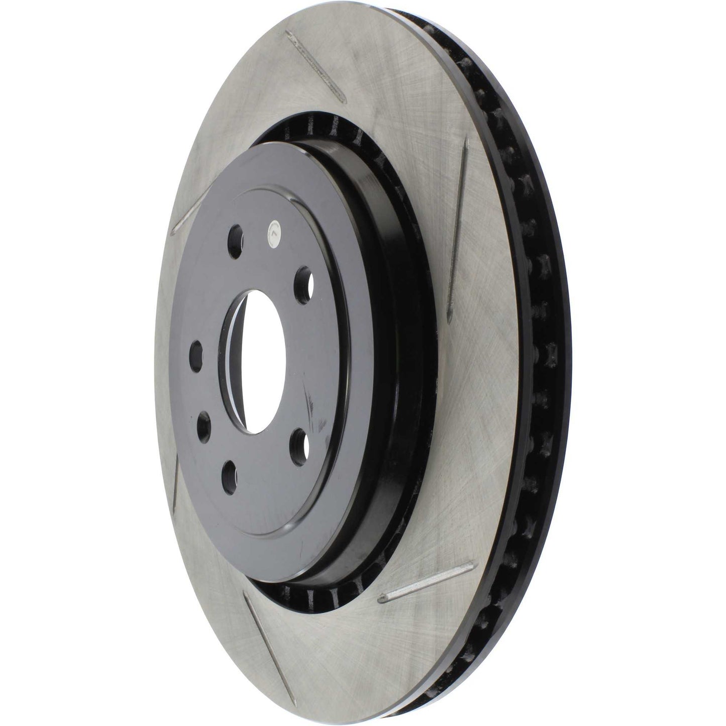 StopTech Sport Slotted Brake Rotor; Rear Left