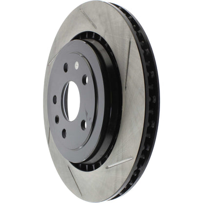 StopTech Sport Slotted Brake Rotor; Rear Left