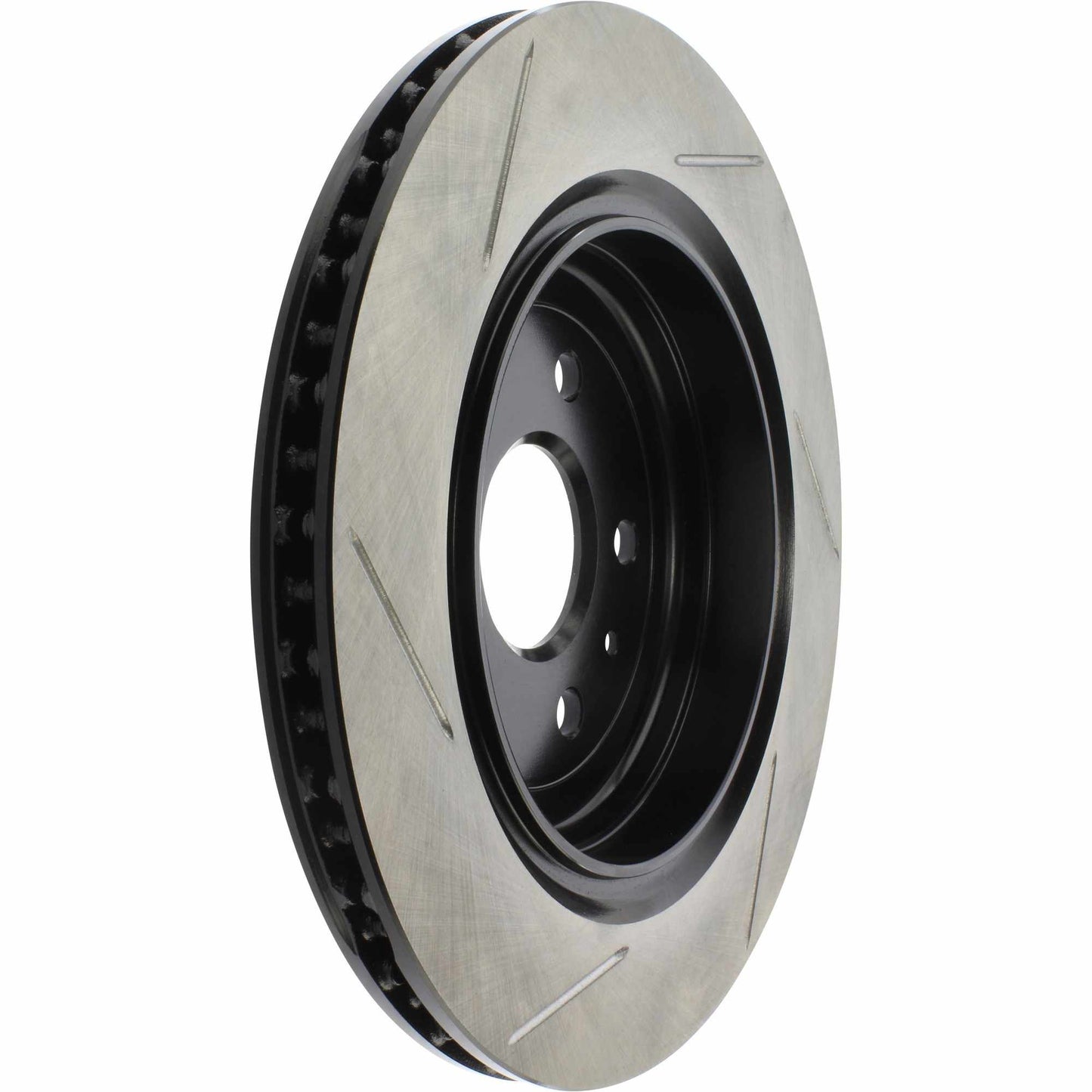 StopTech Sport Slotted Brake Rotor; Rear Left
