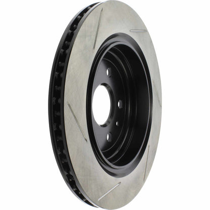 StopTech Sport Slotted Brake Rotor; Rear Left