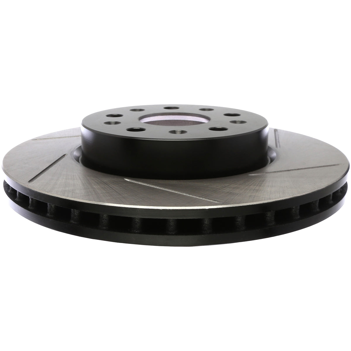 StopTech Sport Slotted Brake Rotor; Front Left