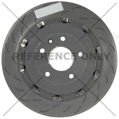 Stoptech Centric 15-19 Chevrolet Corvette Premium OE Design Slotted Brake Rotor - Rear 126.62163
