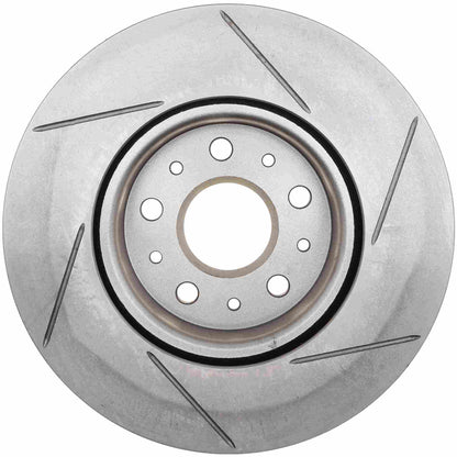 StopTech 16-18 Chevrolet Camaro Sport Slotted Front Right Rotor 126.62172SR
