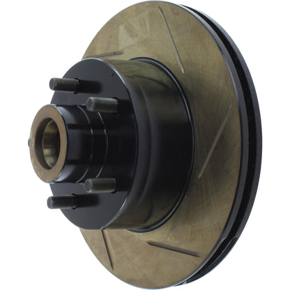 StopTech Sport Slotted Cryo Brake Rotor;Front And Rear Left