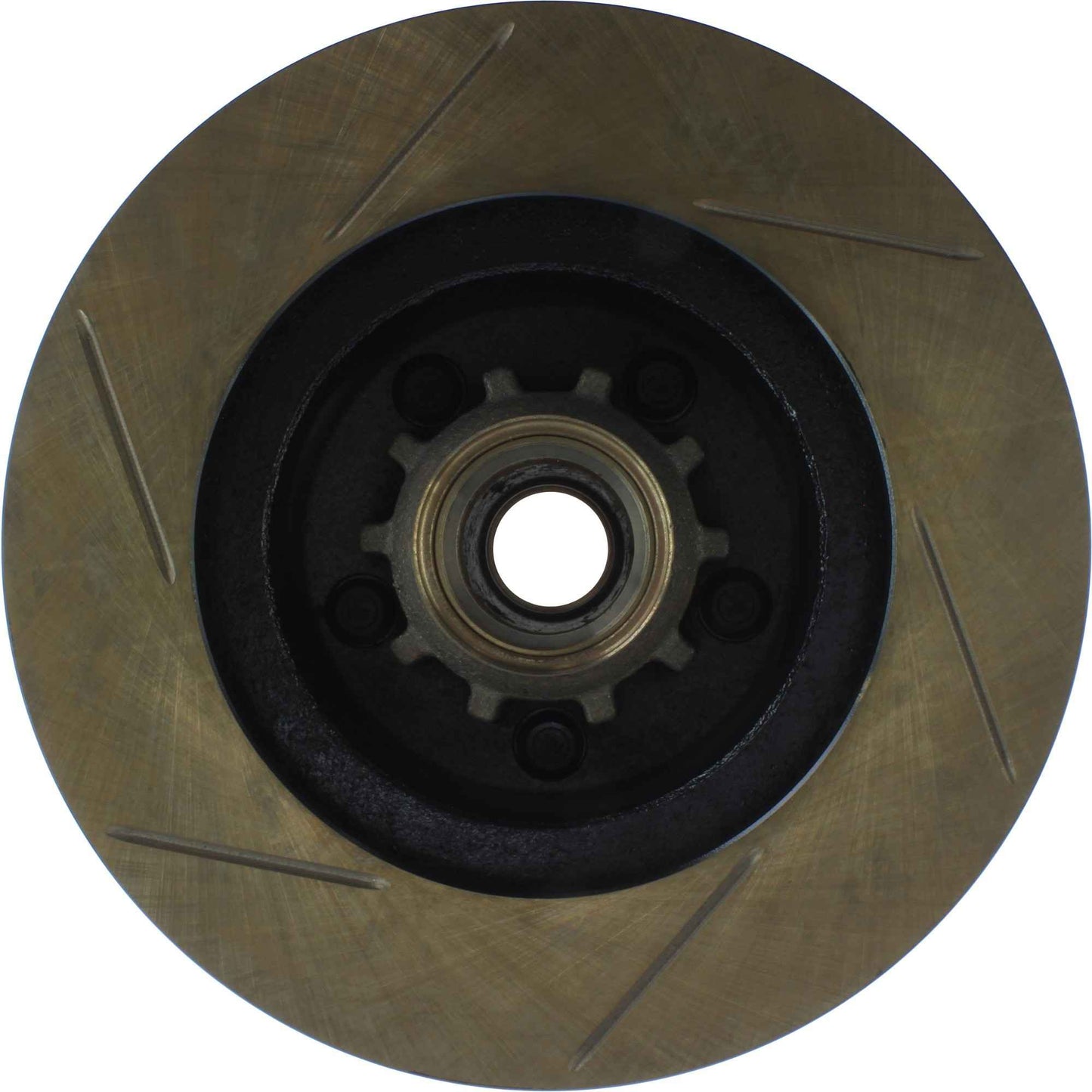 StopTech Sport Slotted Brake Rotor; Front And Rear Left