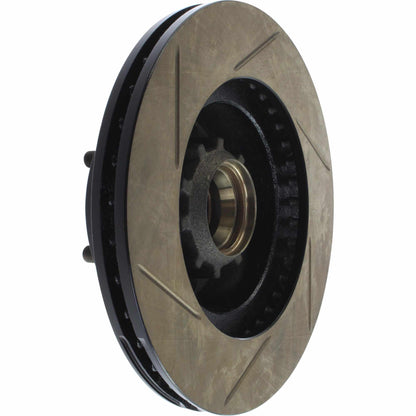 StopTech Sport Slotted Brake Rotor; Front And Rear Left