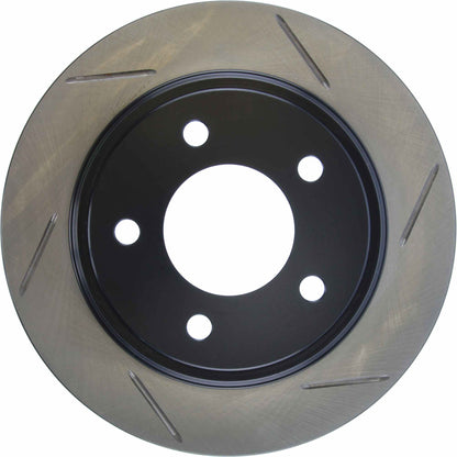 StopTech Sport Slotted Brake Rotor; Rear Left