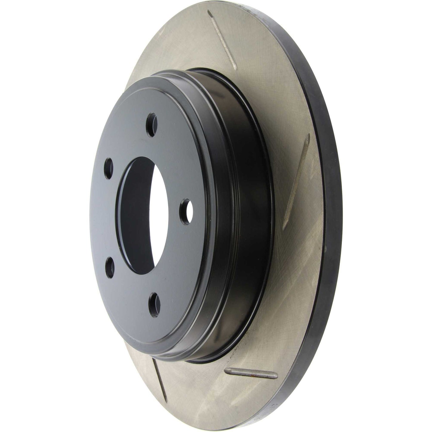 StopTech Sport Slotted Brake Rotor; Rear Left