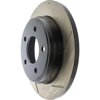 StopTech Sport Slotted Brake Rotor; Rear Left