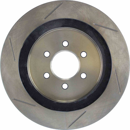 StopTech Sport Slotted Brake Rotor; Rear Left
